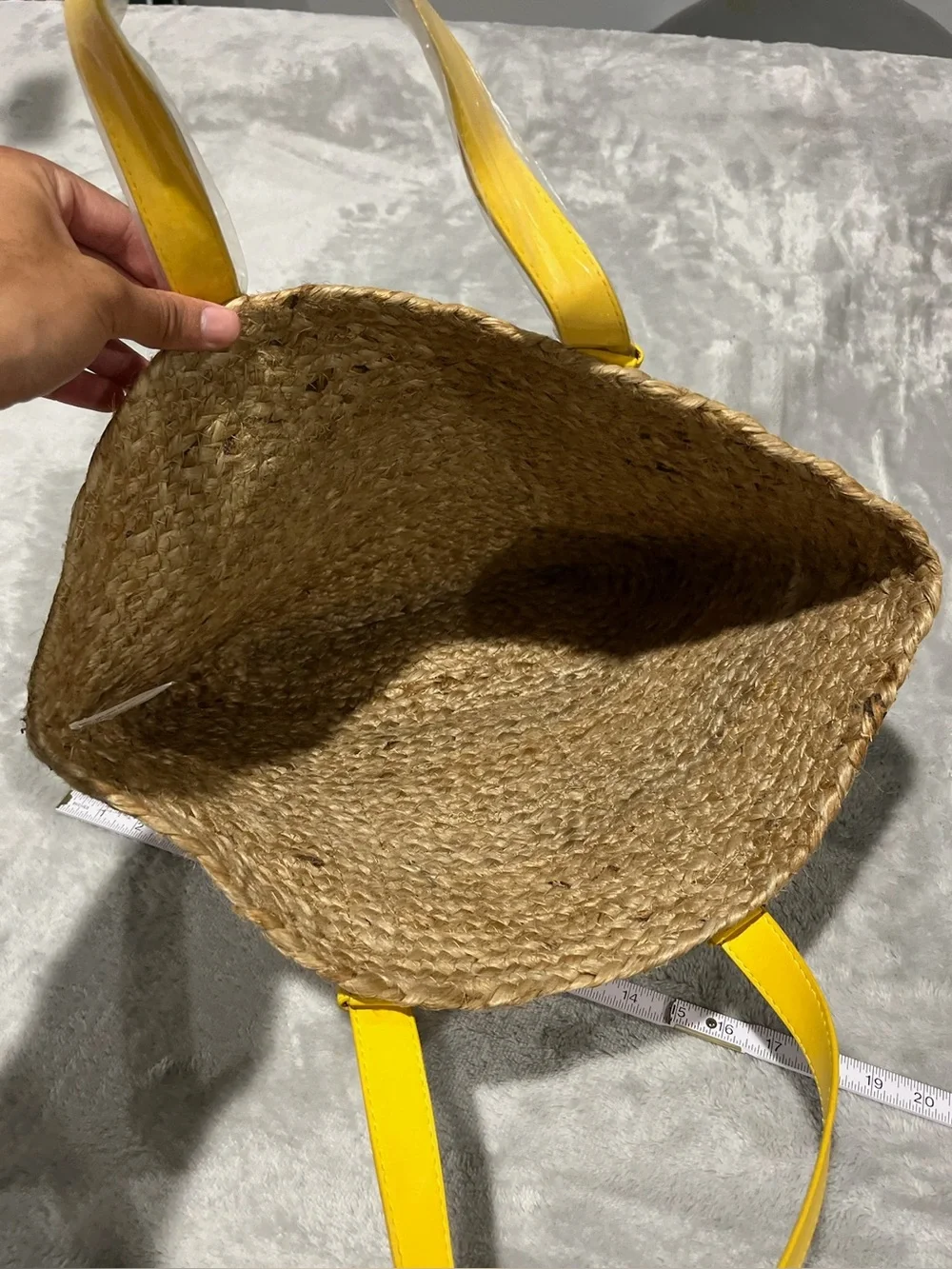 Tru Jute Pocket Tote Bag in the 